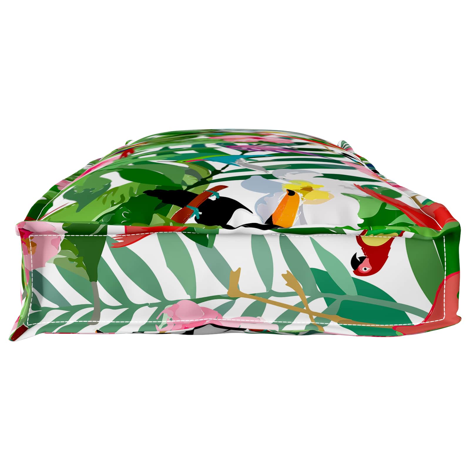 Kissen Anthrazit 110 x 40 x 8 cm Oxford-Stoff