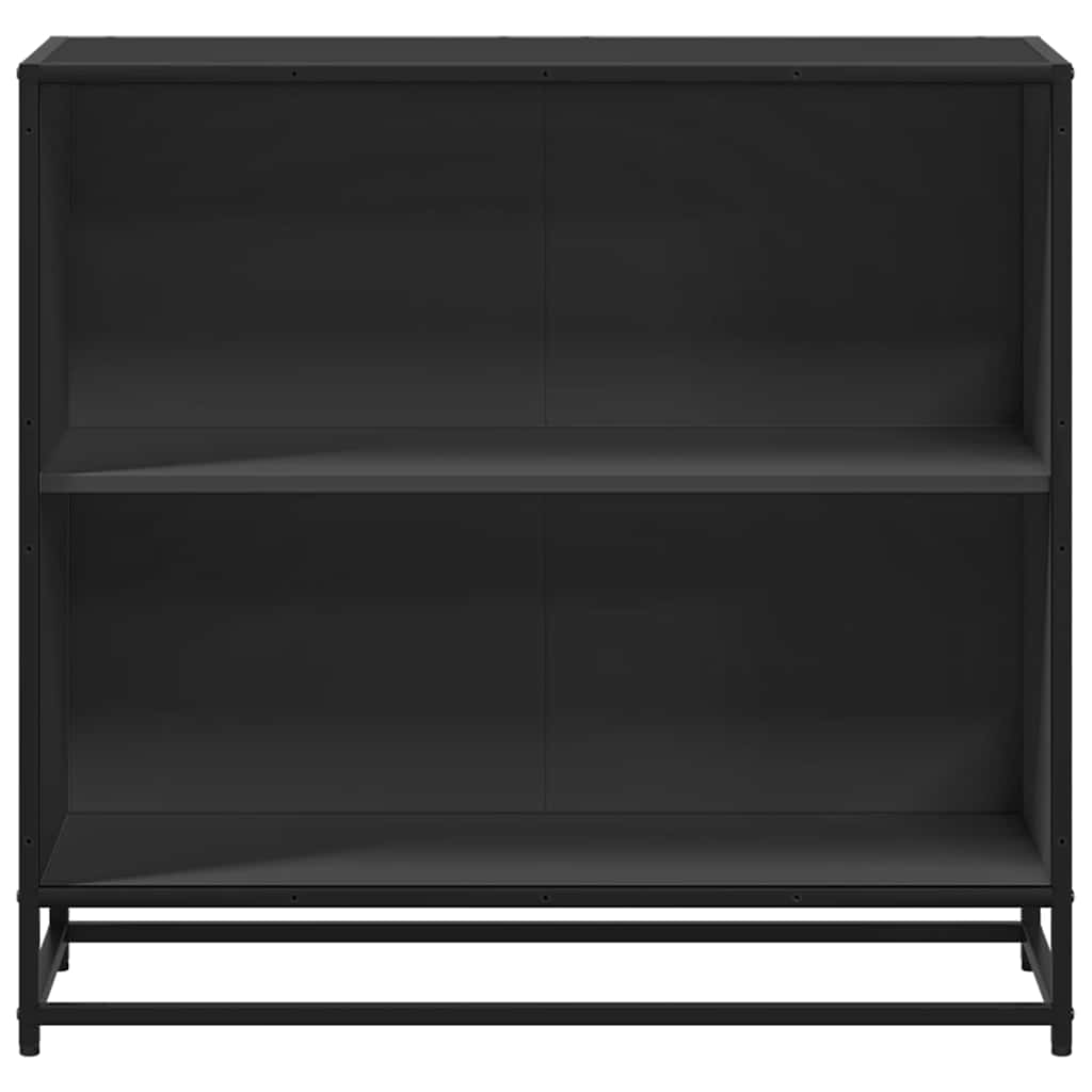 Bücherregal Schwarz 60x35x139 cm Holzwerkstoff