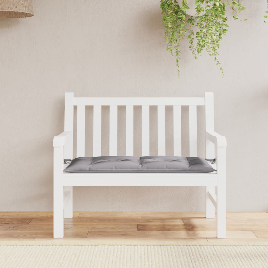 Gartenbank-Auflage Anthrazit 100x50x7 cm Oxford-Gewebe