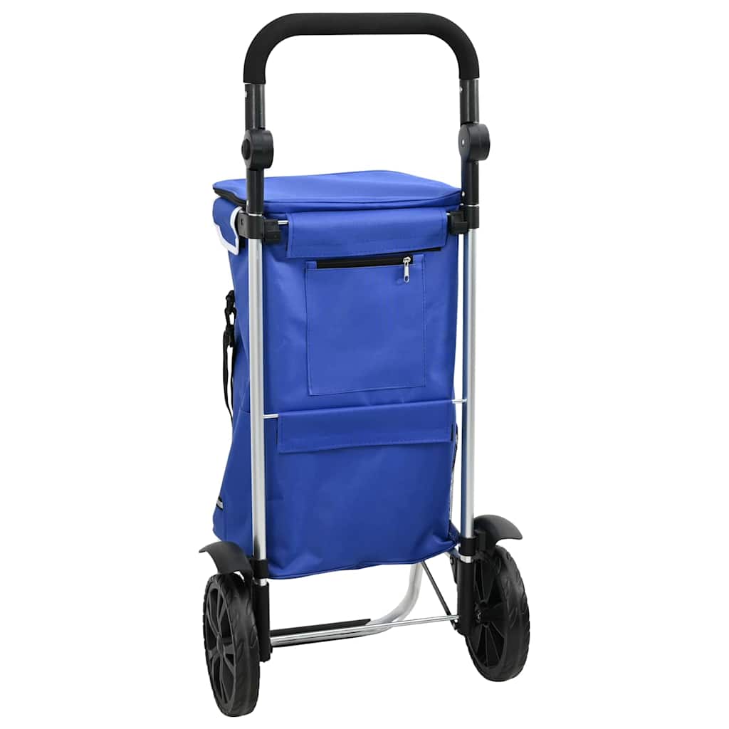 Einkaufswagen Schwarz 36,5 x 46,5 x 100,5 cm Oxford-stoff