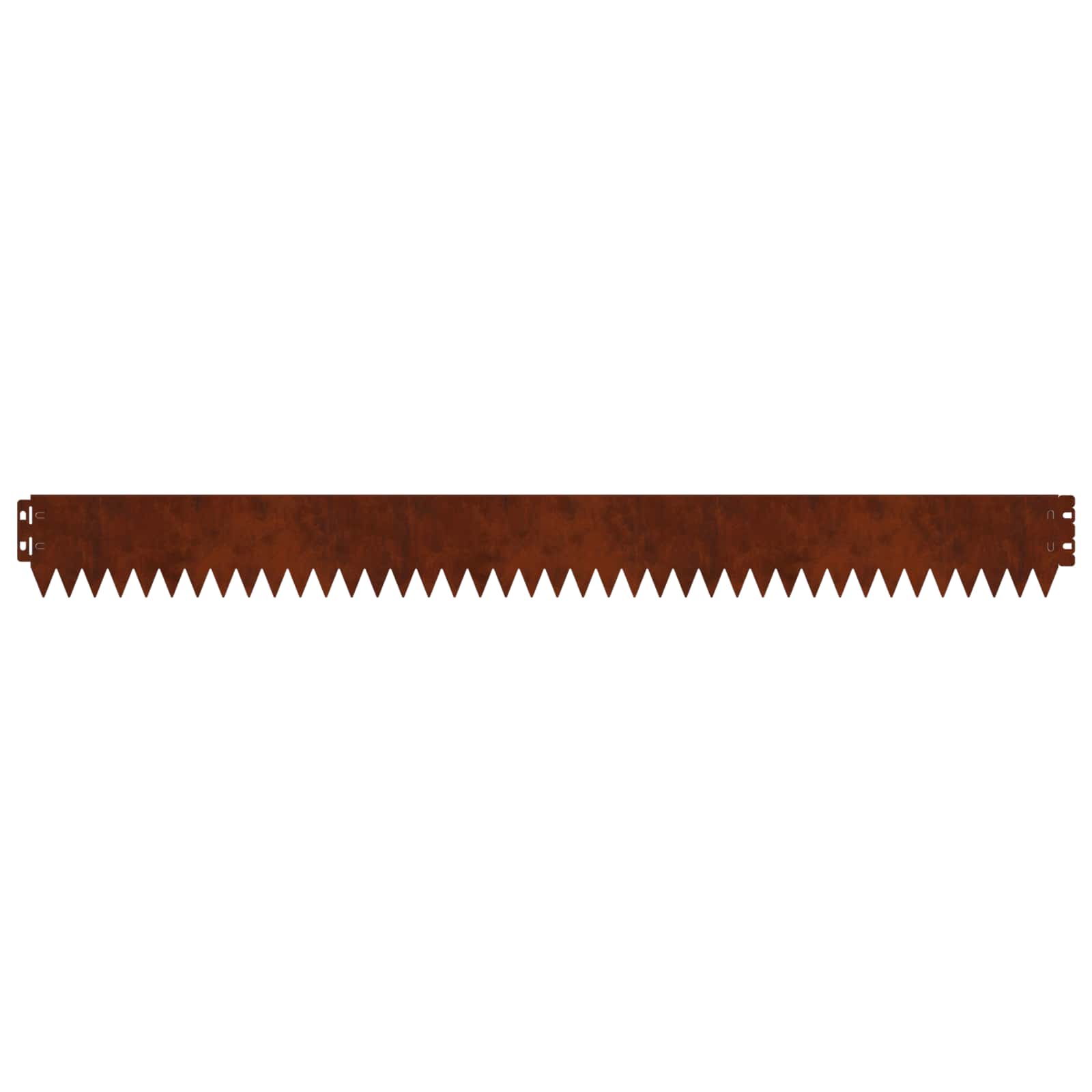 Raseneinfassung 10 pcs 103 x 10 cm Stahl Schwarz