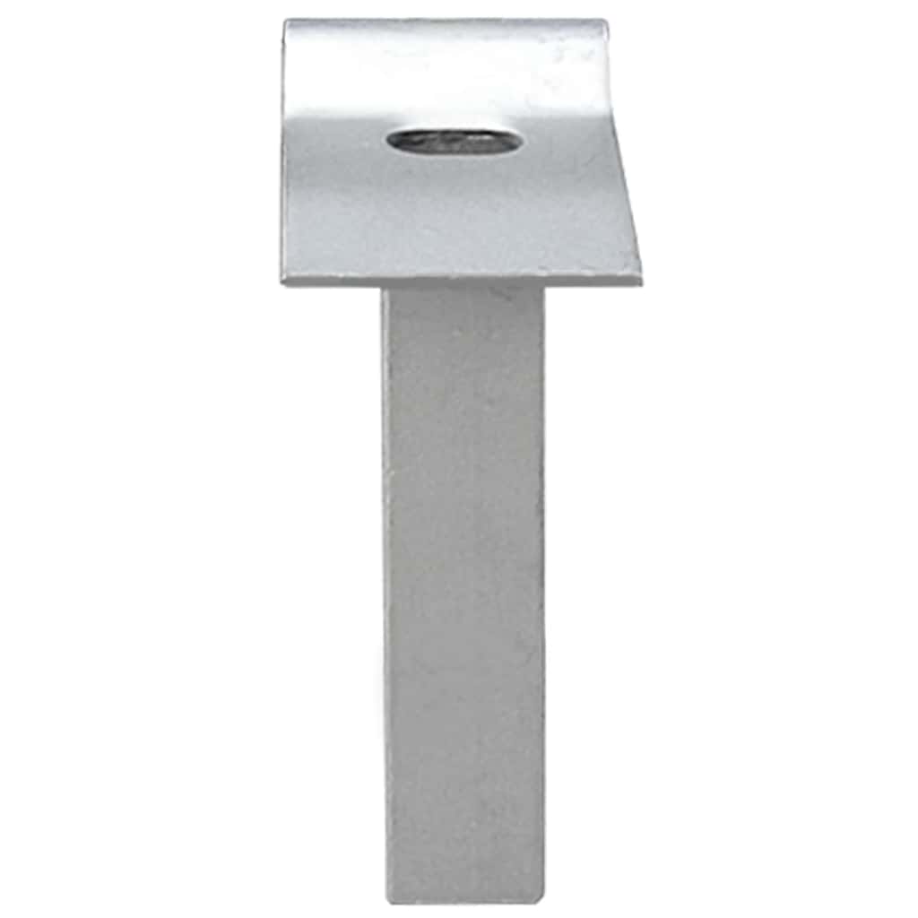 Maschen-Gartentor verzinkter Stahl 300 x 75 cm Grau