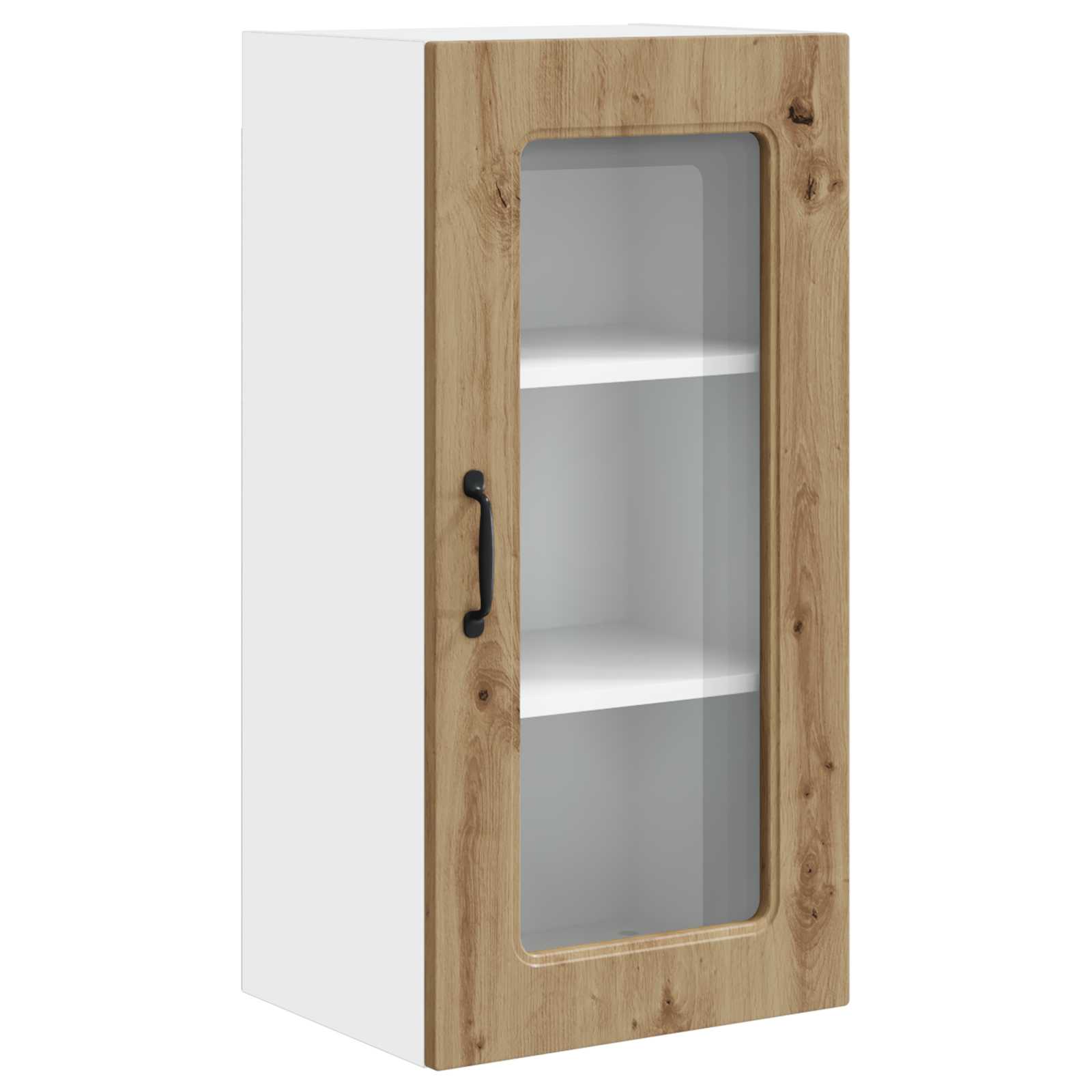 Herdumbauschränke 2 Stk. Kalmar Weiß Holzwerkstoff