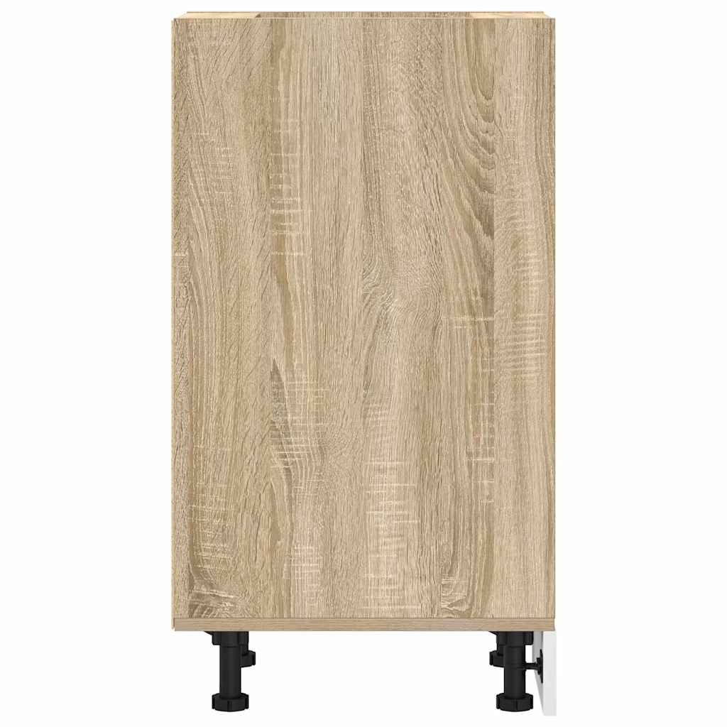 Unterschrank Lyon Weiß 60x46x81,5 cm Holzwerkstoff