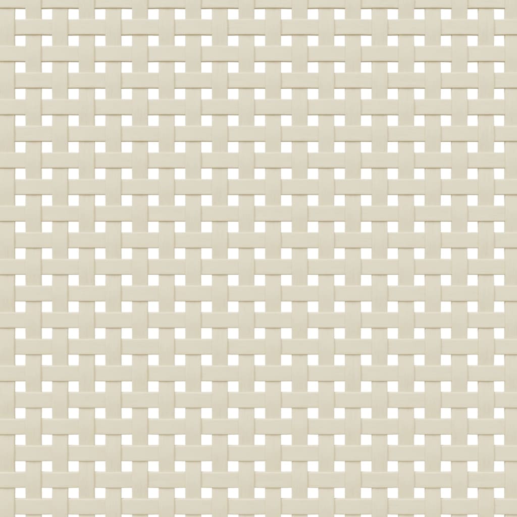 Schubladenkommode SENJA Rattan-Look Braun 80x40x80 Kiefernholz