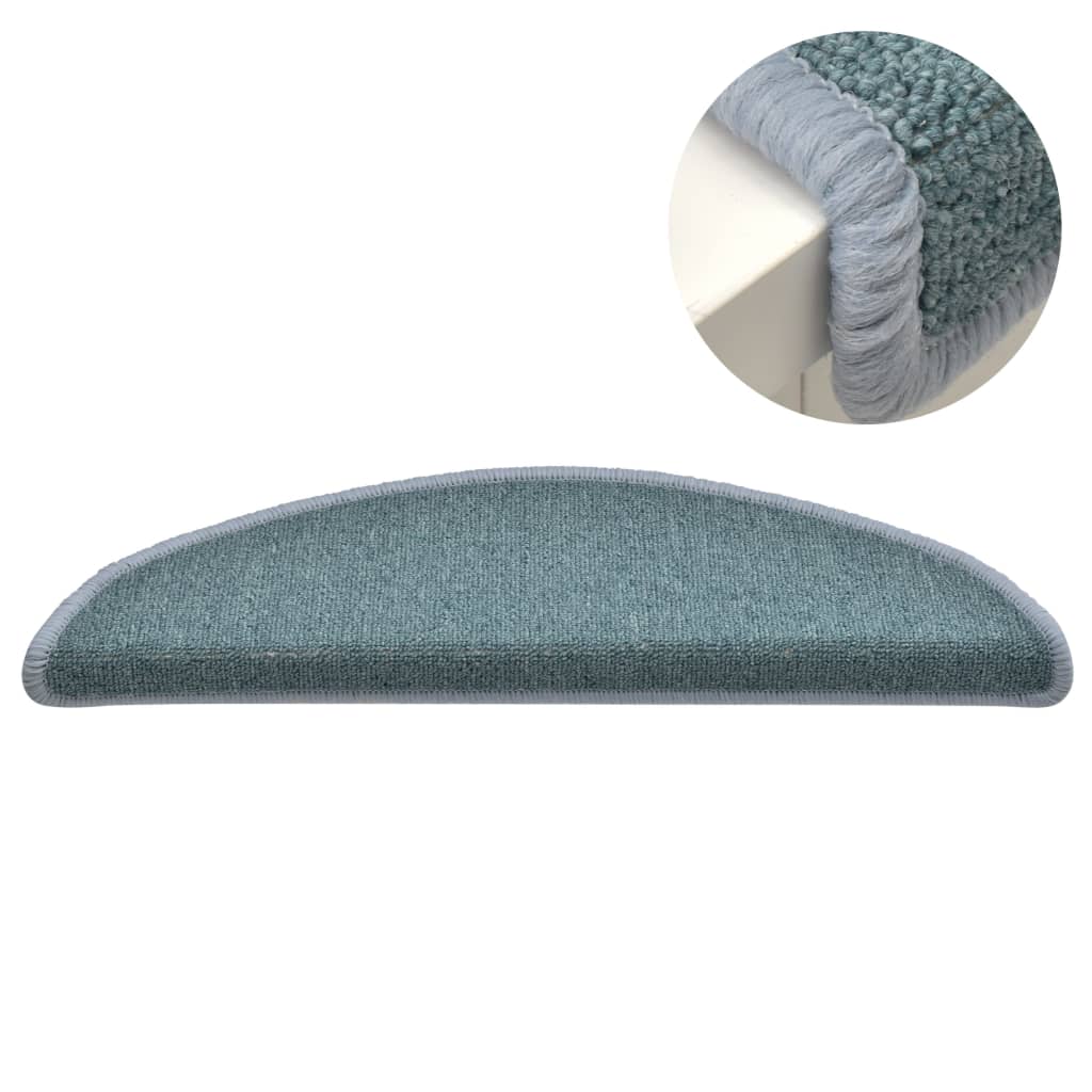 Stufenmatten 15 Stk. 56x17x3 cm Anthrazit Halbrund
