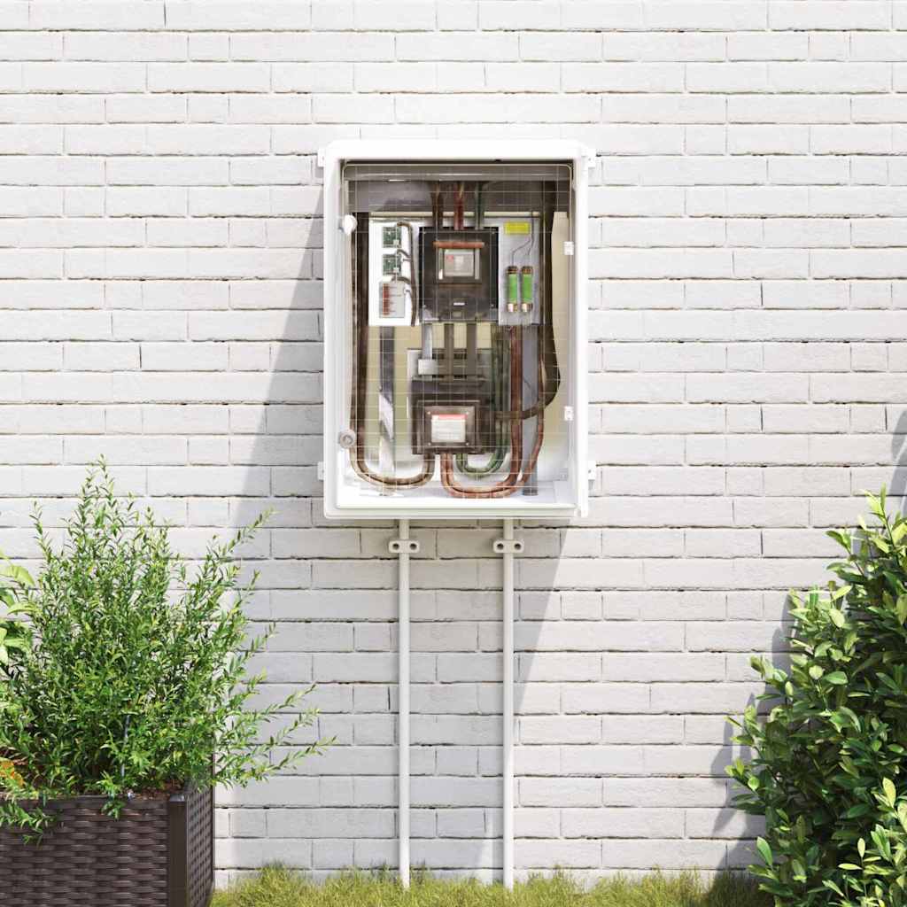 Steuerungsschrank Grau 25 x 13 x 24 cm ABS Kunststoff