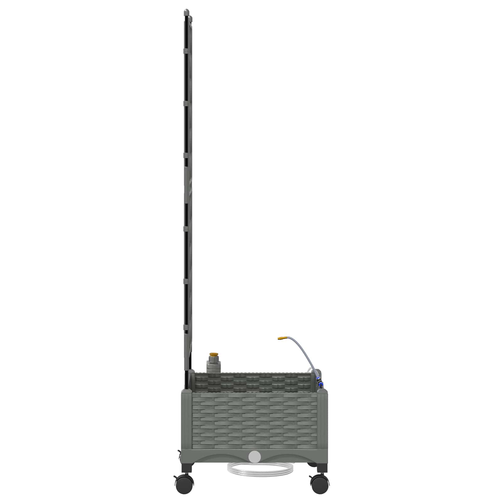 Garten-Pflanzgefäß 4 Stk. Braun 160 x 40 x 22 cm PP