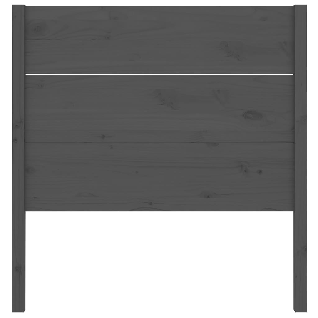 Kopfteil 81x4x100 cm Massivholz Kiefer