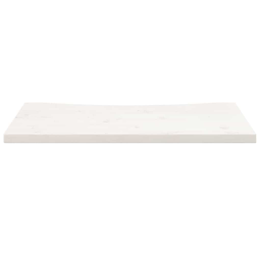 Schreibtischplatte 80x40x2,5 cm Massivholz Kiefer