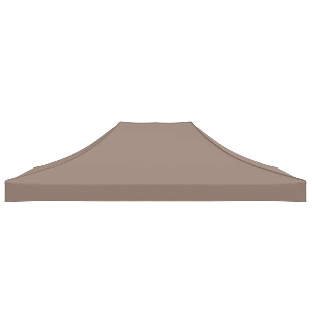 Partyzelt-Dach 3x3 m Beige 270 g/m²