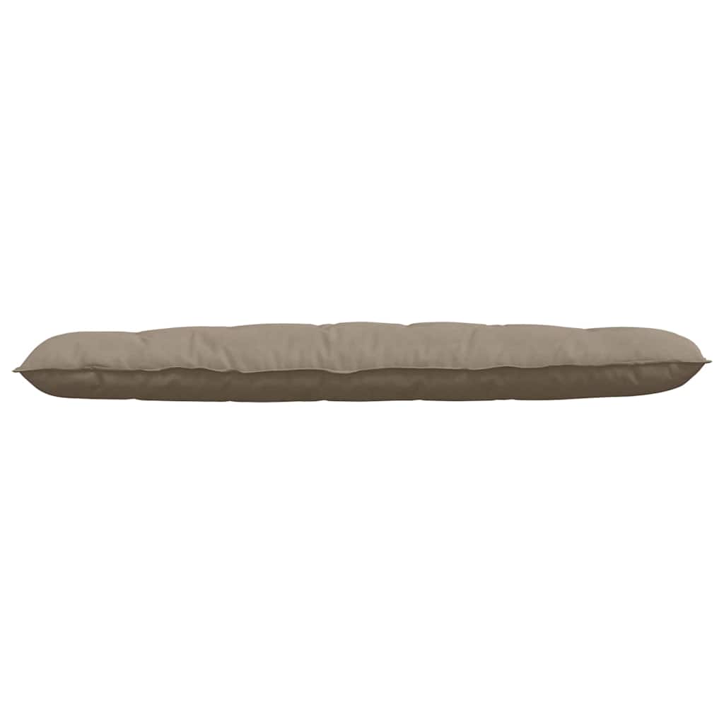 Rückenkissen Taupe 50 x 45 cm Mikrofaserstoff