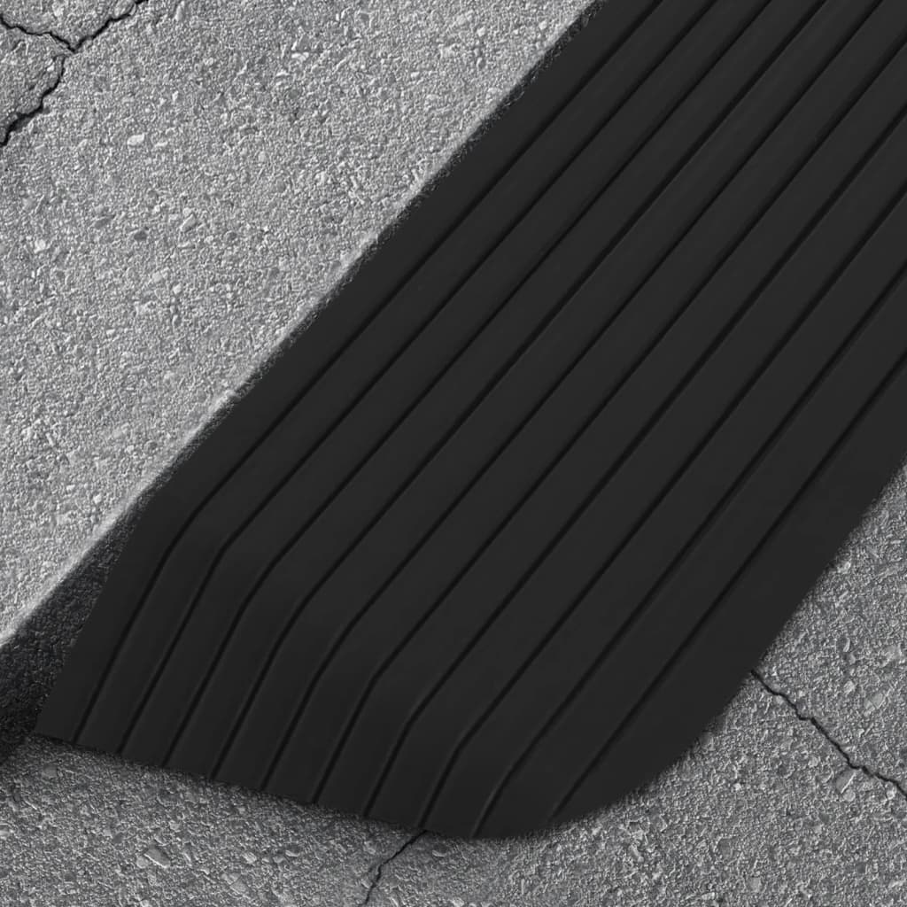 Schwellenrampe 110x21x2,5 cm Gummi
