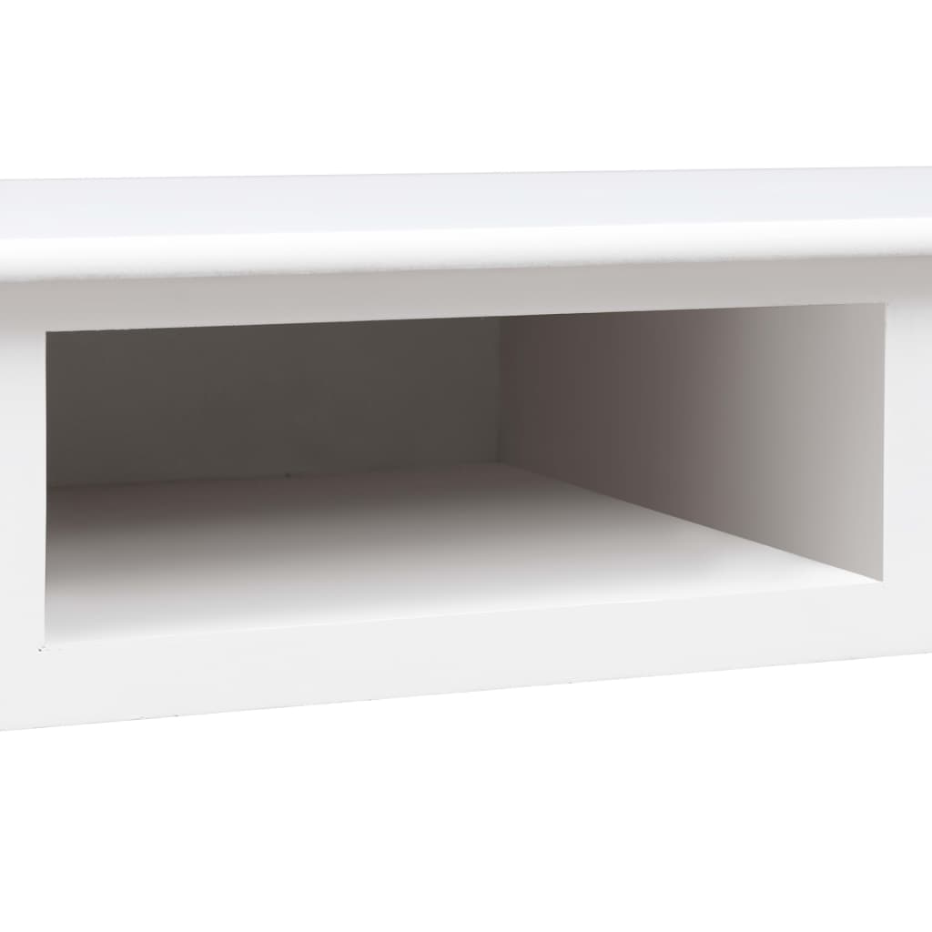 Schreibtisch Grau 110×45×76 cm Holz