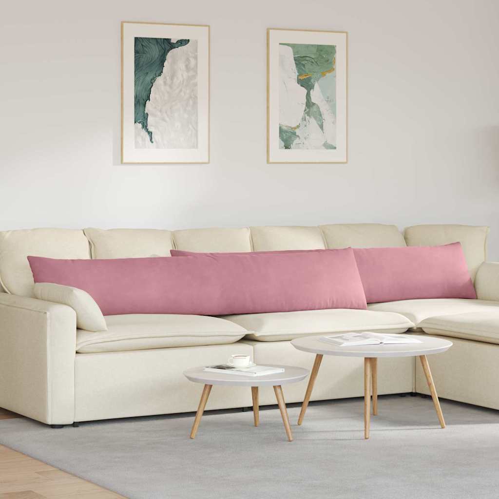 Sofakissen 2 Stück Blau 50 x 30 cm Cordstoff