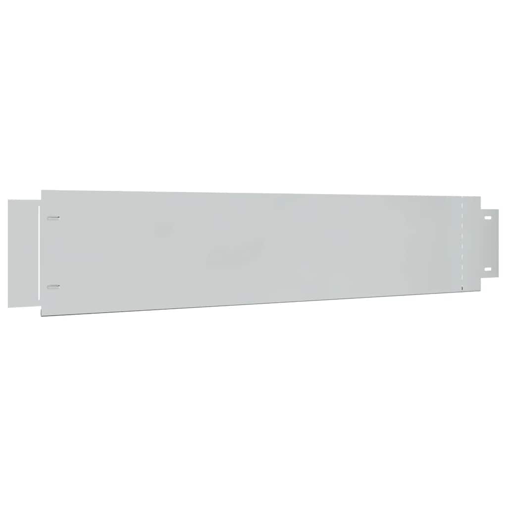 Flexible Rasenkante 5-er Set Verzinkter Stahl 100x14 cm