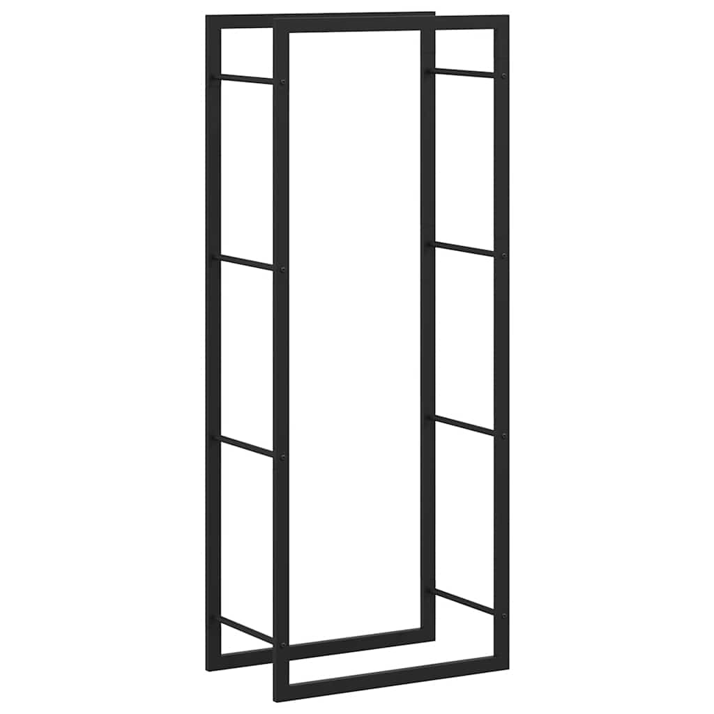 Brennholzregal 50x28x94 cm Edelstahl
