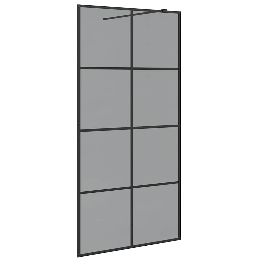 Duschwand für Begehbare Dusche mit Klarem ESG Glas 80x195 cm