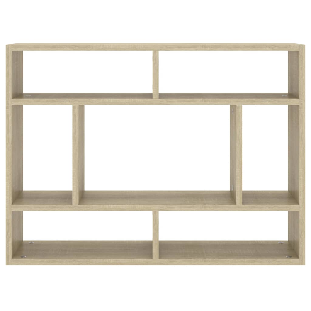 Wandregal Weiß 75x16x55 cm Holzwerkstoff