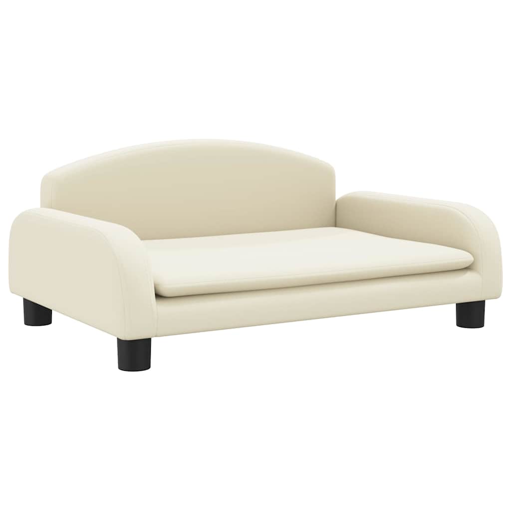 Hundebett Dunkelgrau 70x45x30 cm Stoff