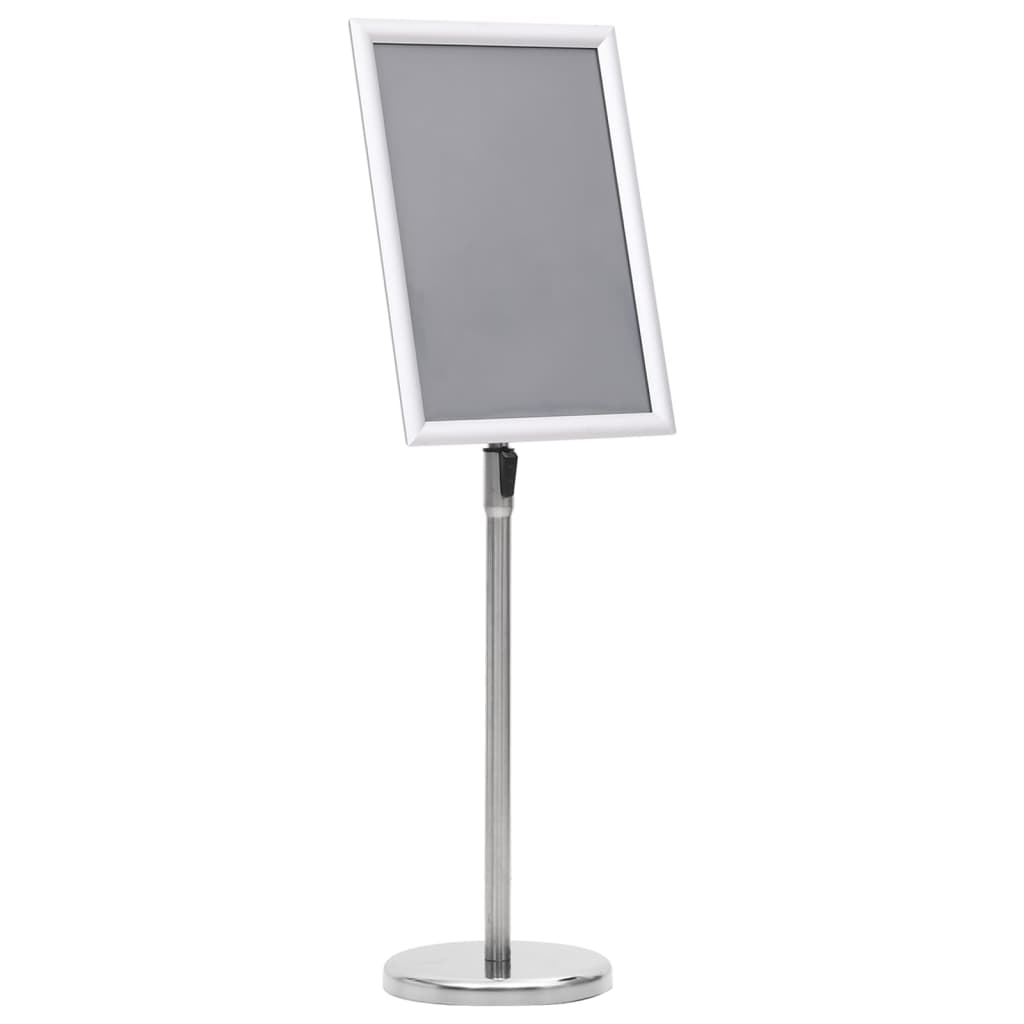 Plakatständer 2 pcs Schwarz 45 x 32,7 x 108 cm Aluminium