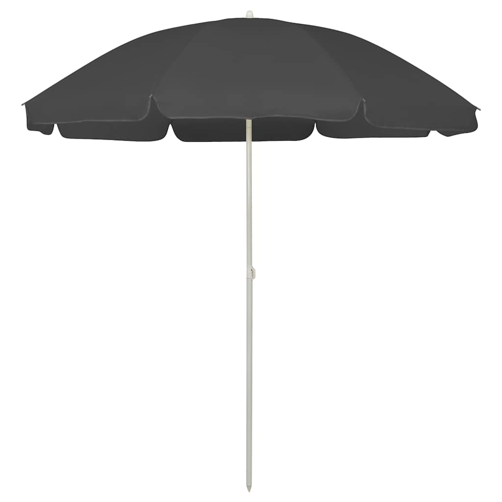 Sonnenschirm mit Stahlmast Sandfarbe 180 cm