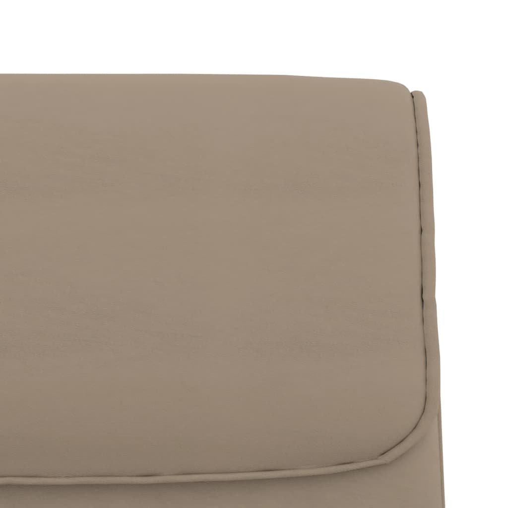 Sitzbank Grau 100x64x80 cm Kunstleder
