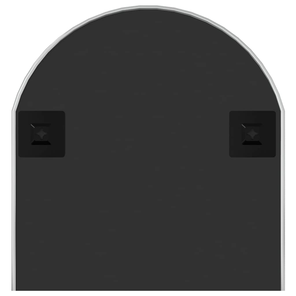 Wandspiegel Silbern 50x20 cm Oval