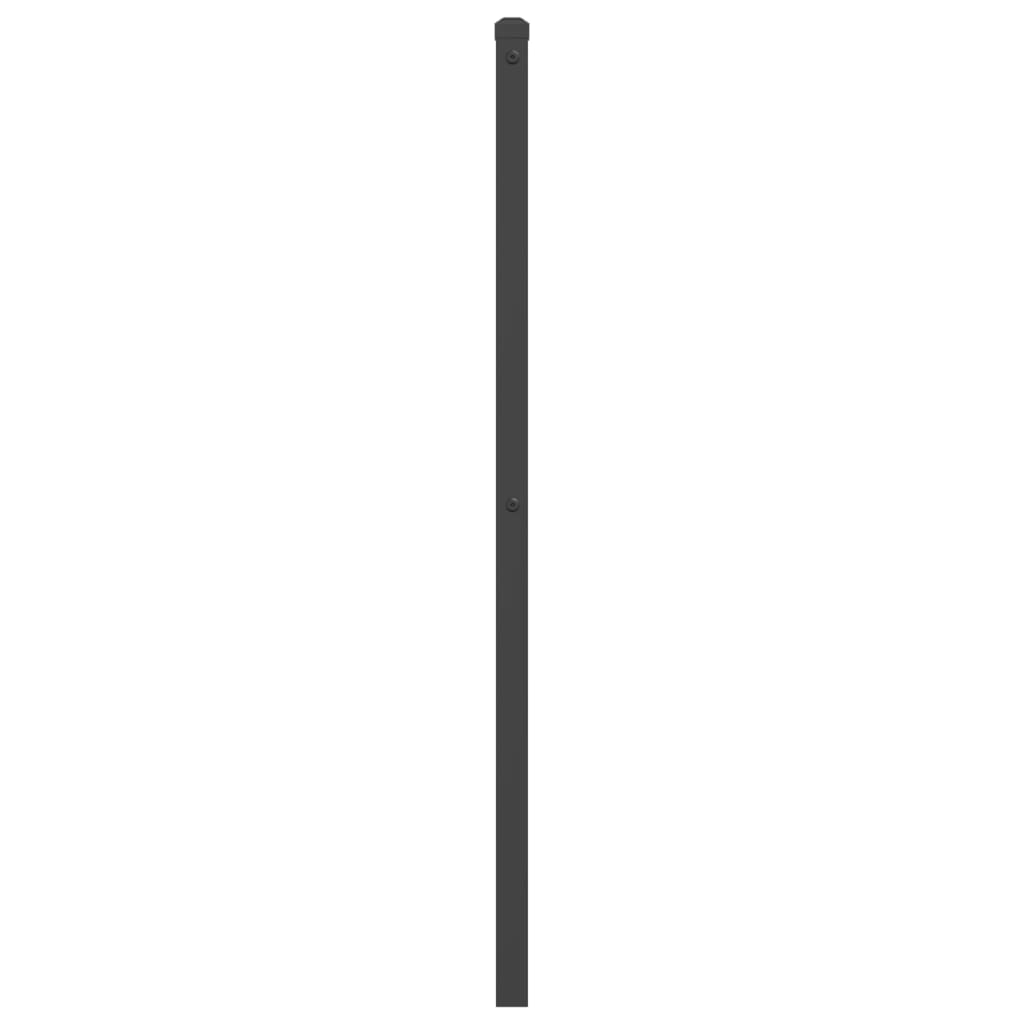 Ersatz-Kopfteil Metall Weiß 100 cm