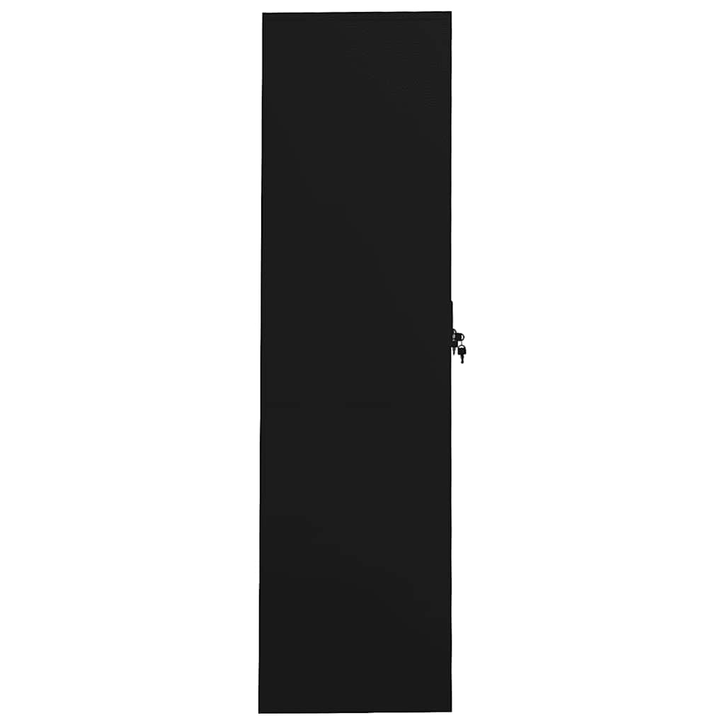 Kleiderschrank Weiß 80x50x180 cm Stahl