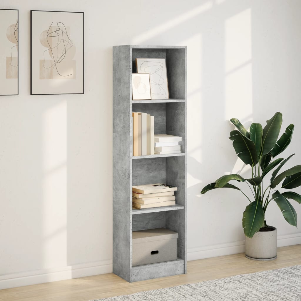 Bücherregal Weiß 40x24x75 cm Holzwerkstoff