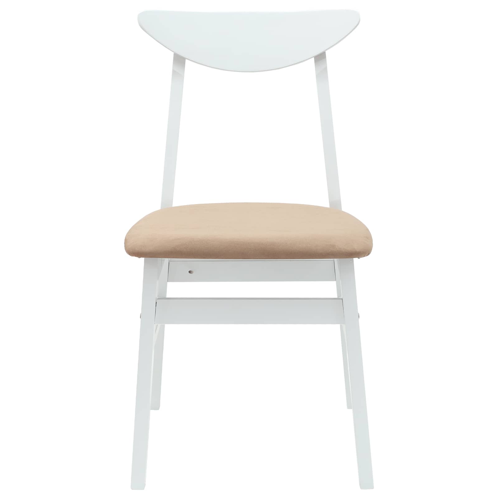 Esszimmerstühle 2 pcs Hellbraun 42 x 47.5 x 81 cm