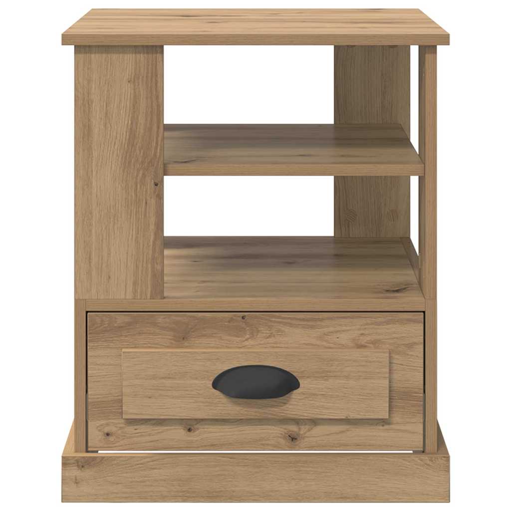 Beistelltisch Weiß 50x50x60 cm Holzwerkstoff
