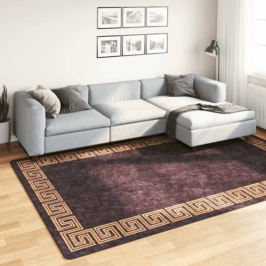 Teppich Waschbar Mehrfarbig 160x230 cm