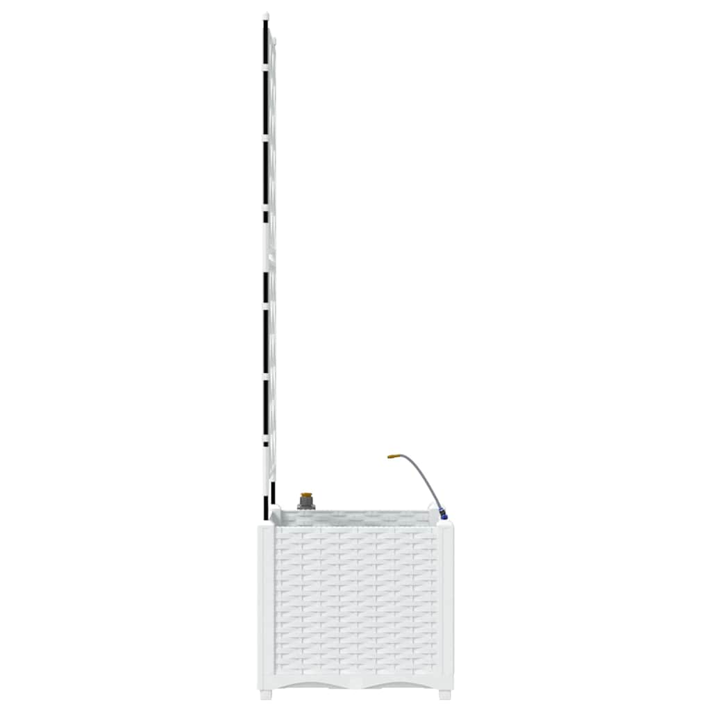Garten-Pflanzgefäß 4 Stk. Braun 160 x 40 x 22 cm PP
