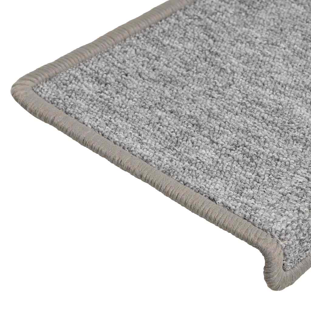 Stufenmatten 15 Stk. 65x21x4 cm Anthrazit Rechteckiger Rand