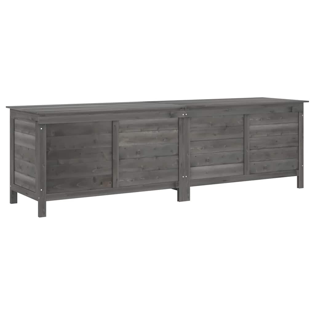 Gartentruhe 50x49x56,5 cm Massivholz Tanne