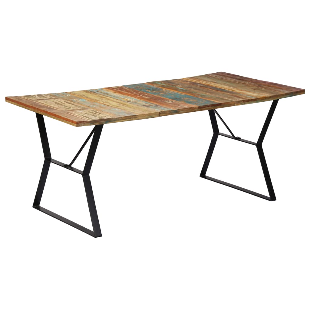 Esstisch 140x80x76 cm Altholz Massiv
