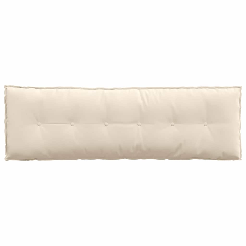 Rückenkissen Taupe 50 x 45 cm Mikrofaserstoff