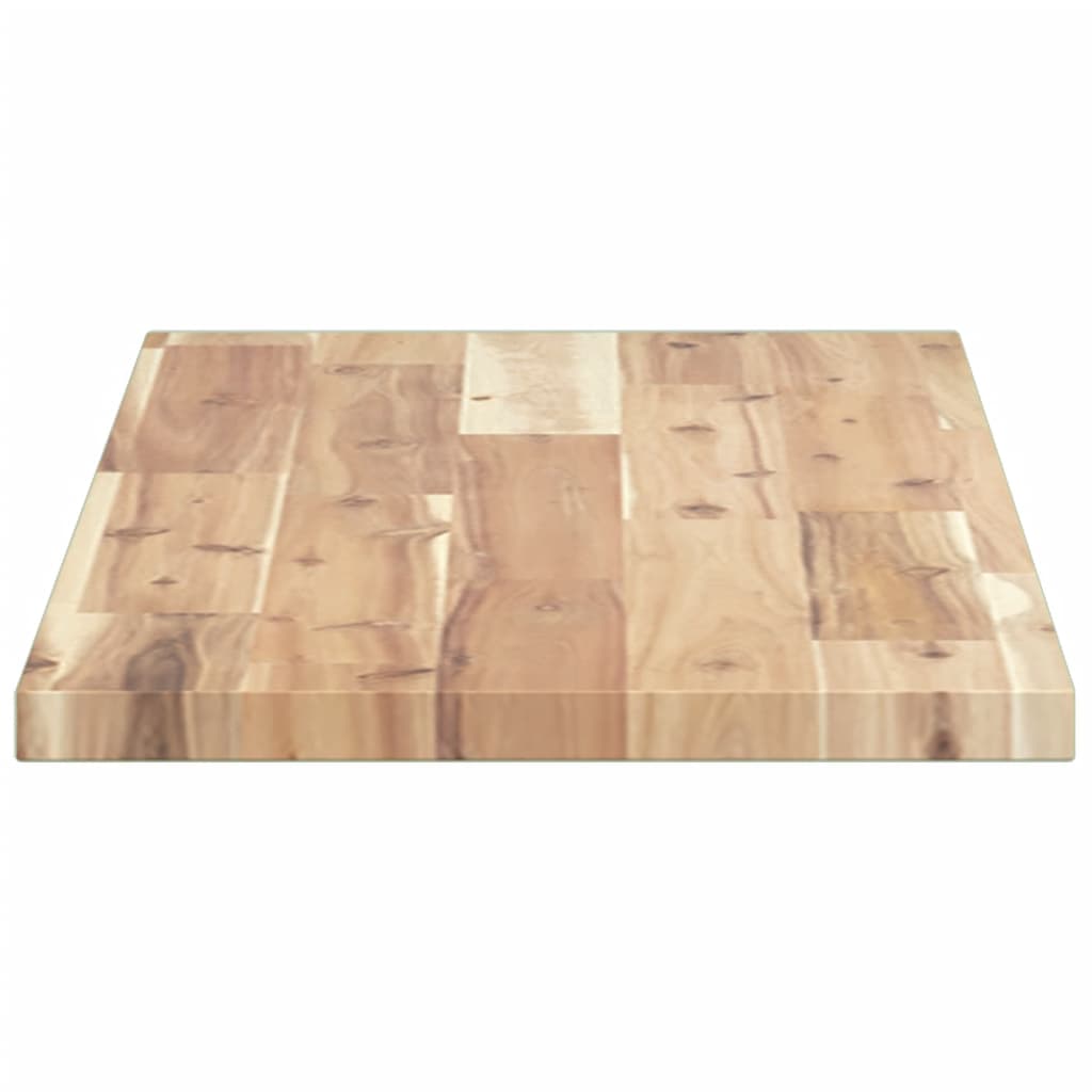 Tischplatte 40x20x2 cm Rechteckig Massivholz Akazie