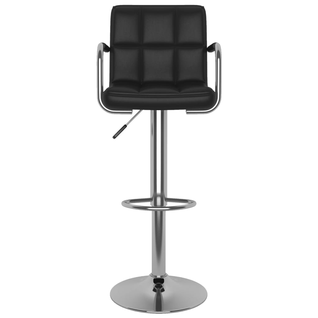 Barhocker 2 Stk. Rot Kunstleder