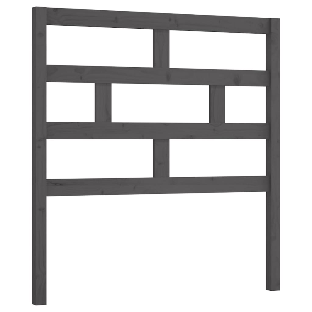 Kopfteil 81x4x100 cm Massivholz Kiefer