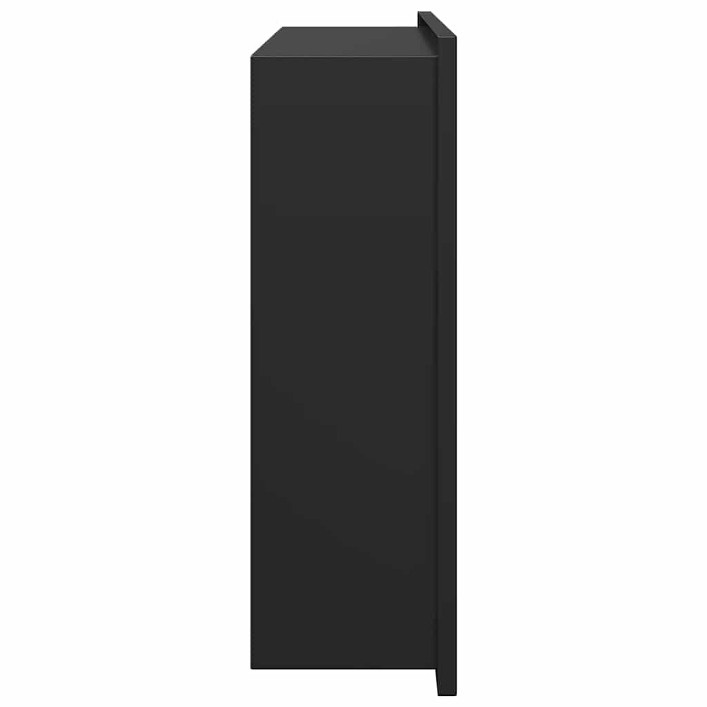 Duschnische Schwarz 30 x 20 x 9,5 cm Edelstahl