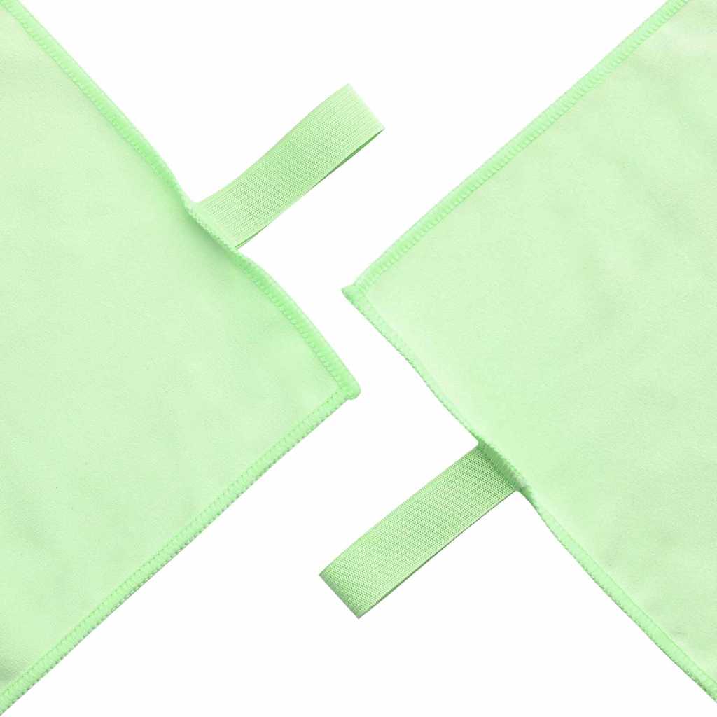 Sporthandtuch Set 3 pcs Schwarz Polyester und Polyamid