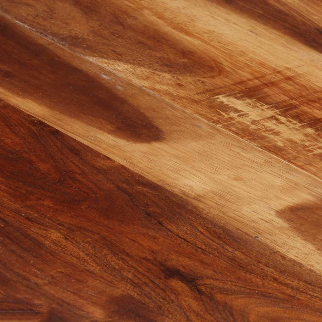 Couchtisch 140x140x40 cm Raues Mangoholz
