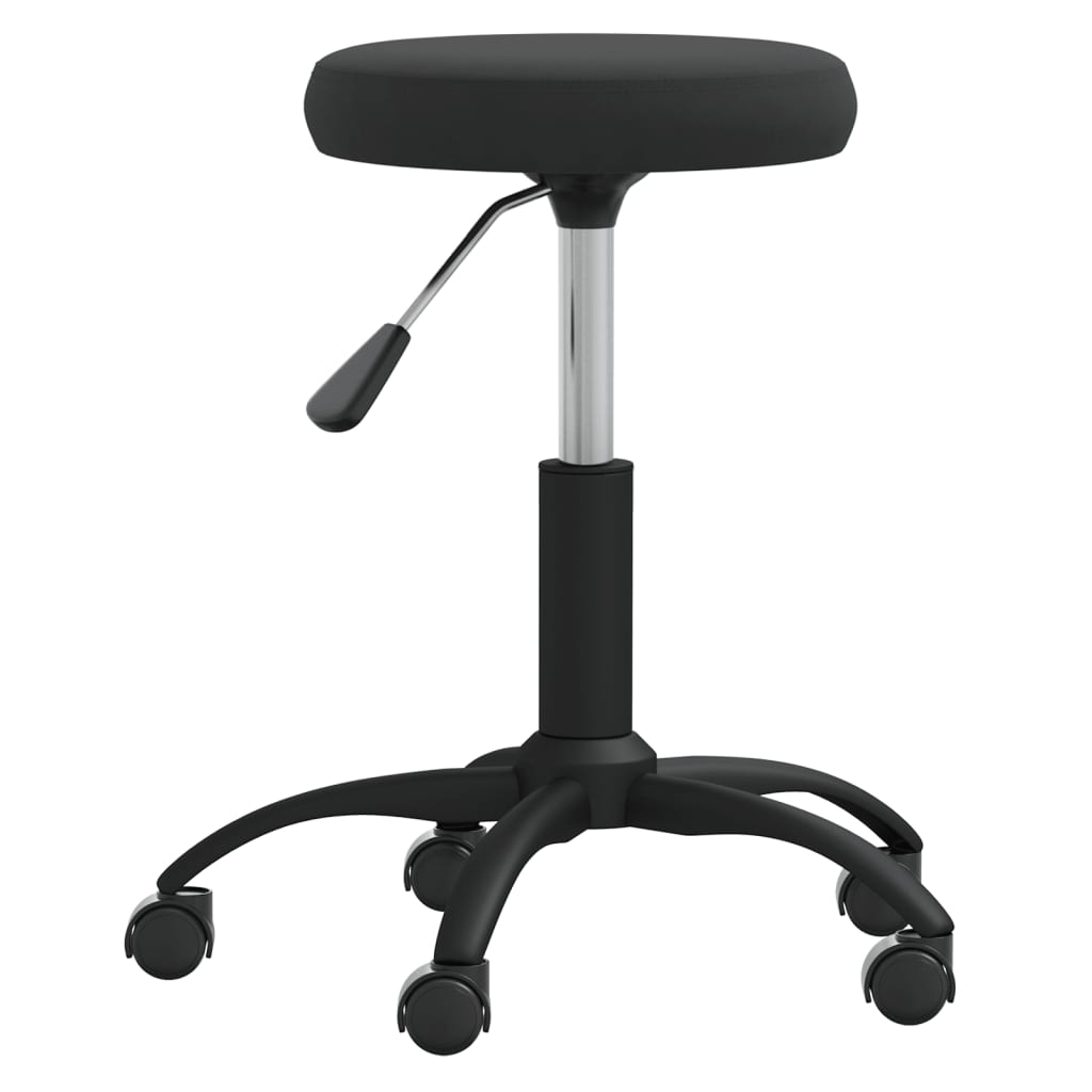 Massagehocker Samt Senfgelb