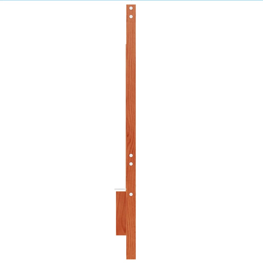 Kopfteil Grau 81x4x100 cm Massivholz Kiefer