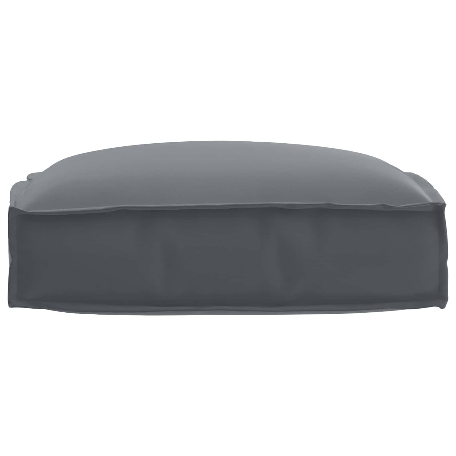 Kissen Grau 50 x 50 x 12 cm Oxford-Stoff