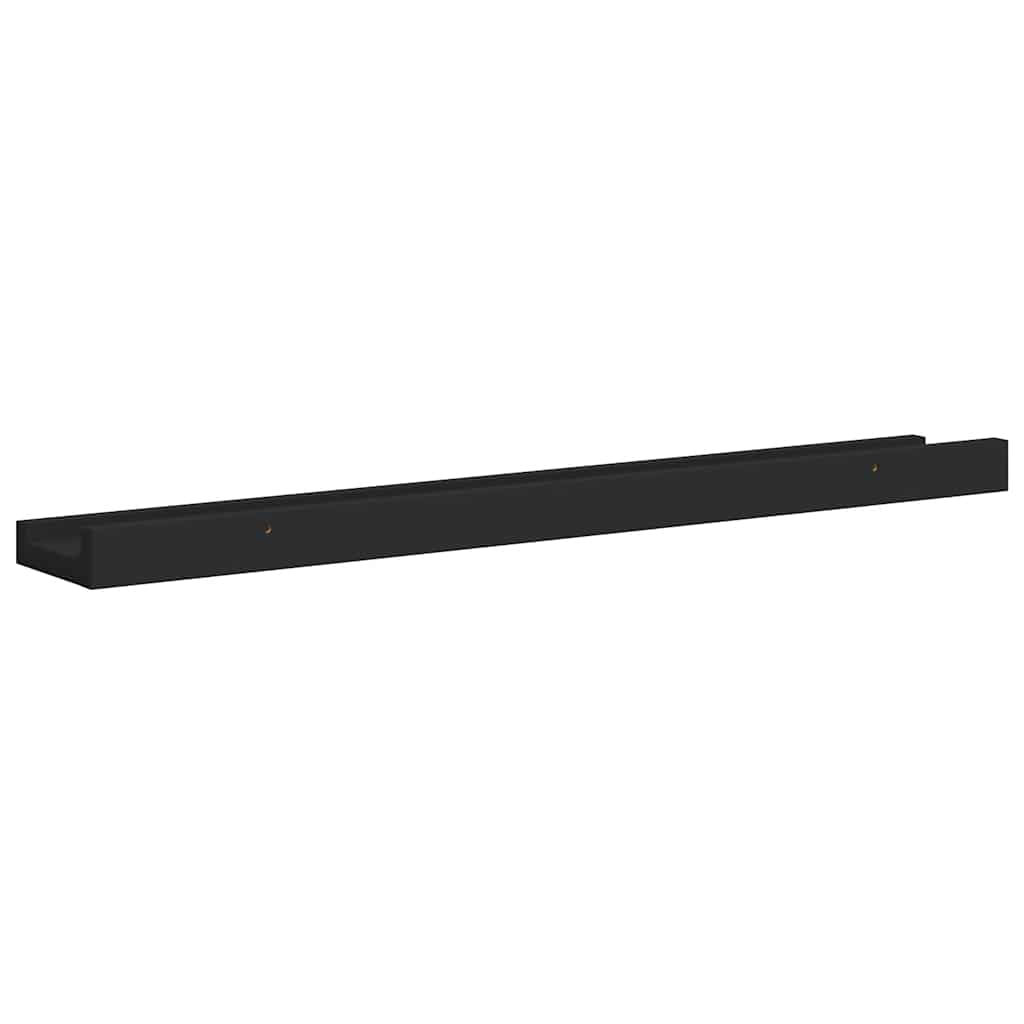 Bilderleisten 2 Stk. Weiß 80x9x3 cm MDF