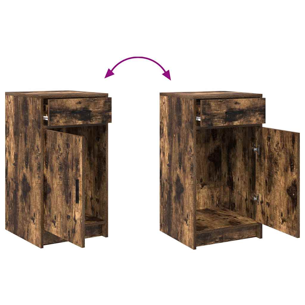 Schminktisch mit Spiegelbeleuchtung 2 pcs Weiß Holzwerkstoff